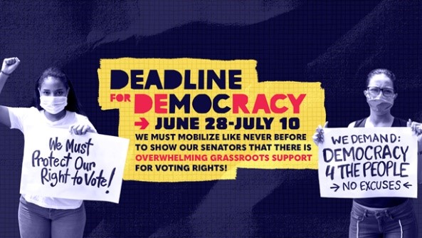 Deadline for Democracy Rally